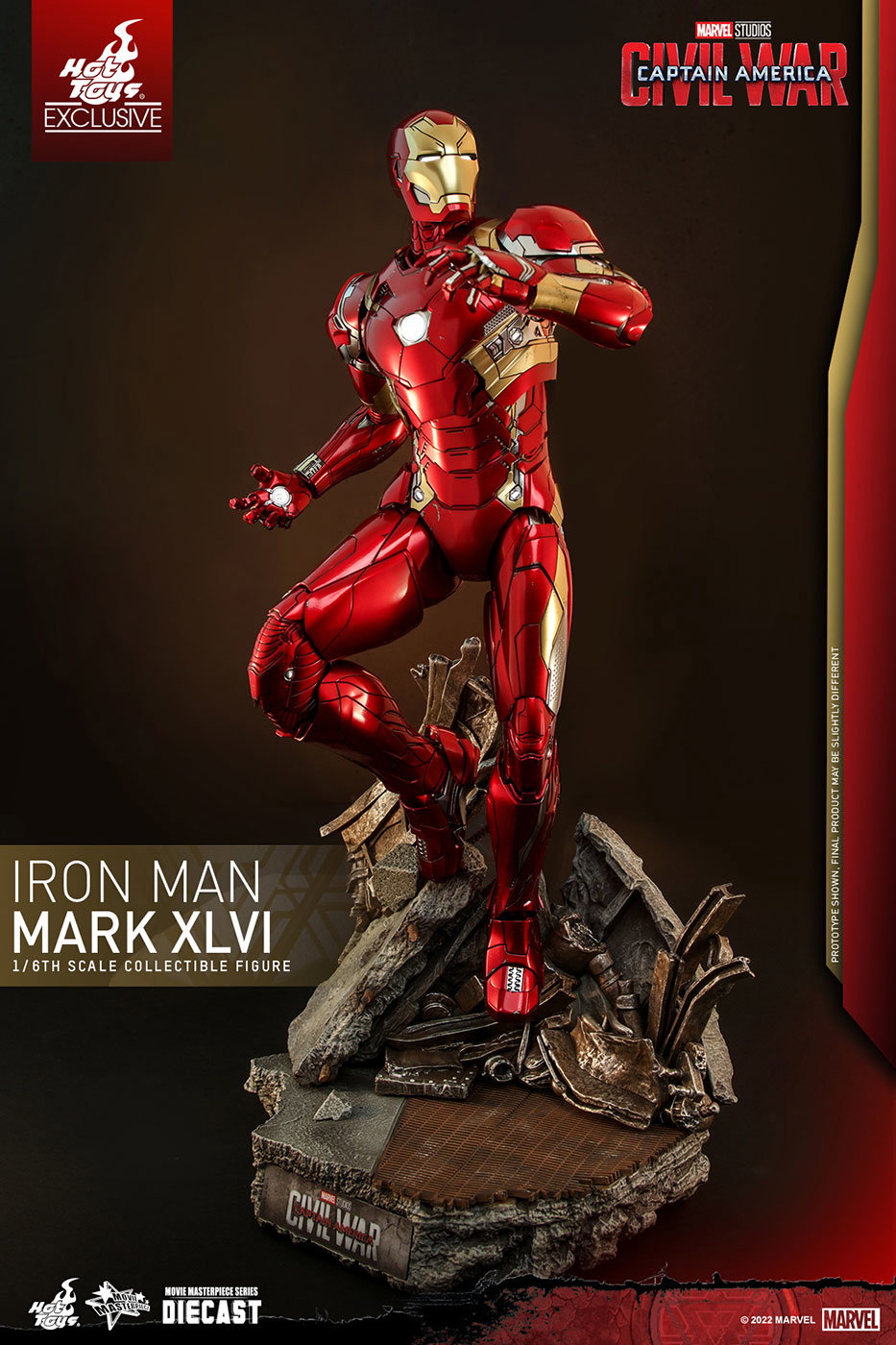 Captain America Civil War - Iron Man Mark 46 (Hot Toys Exclusive) image 2