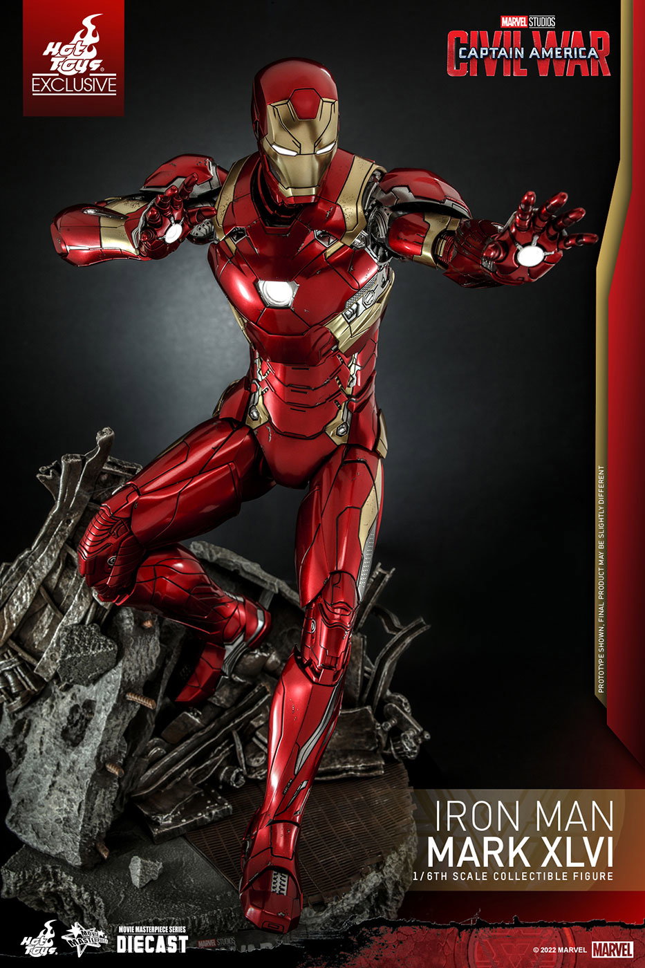 Captain America Civil War - Iron Man Mark 46 (Hot Toys Exclusive) image 3