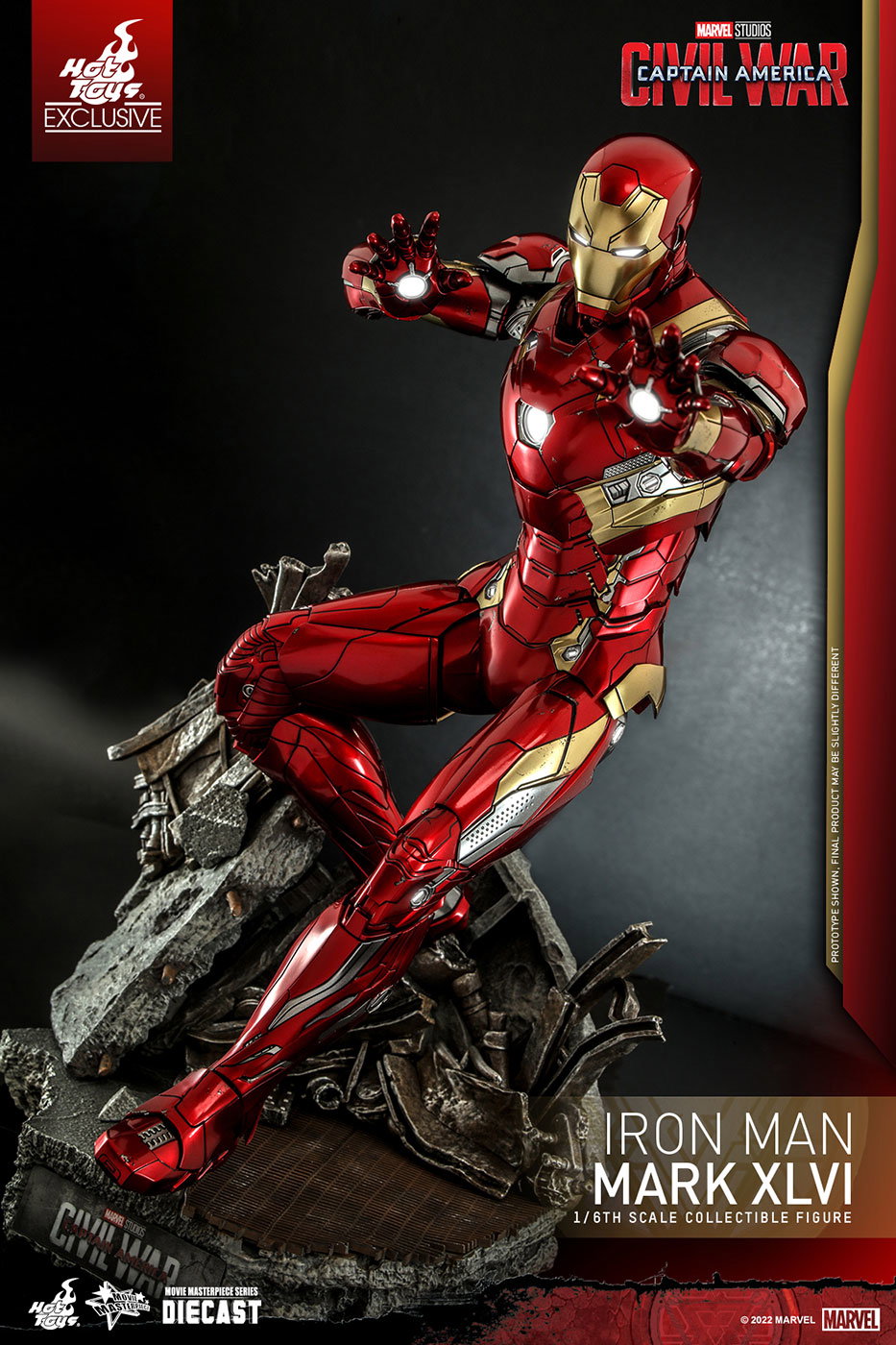 Captain America Civil War - Iron Man Mark 46 (Hot Toys Exclusive) image 4
