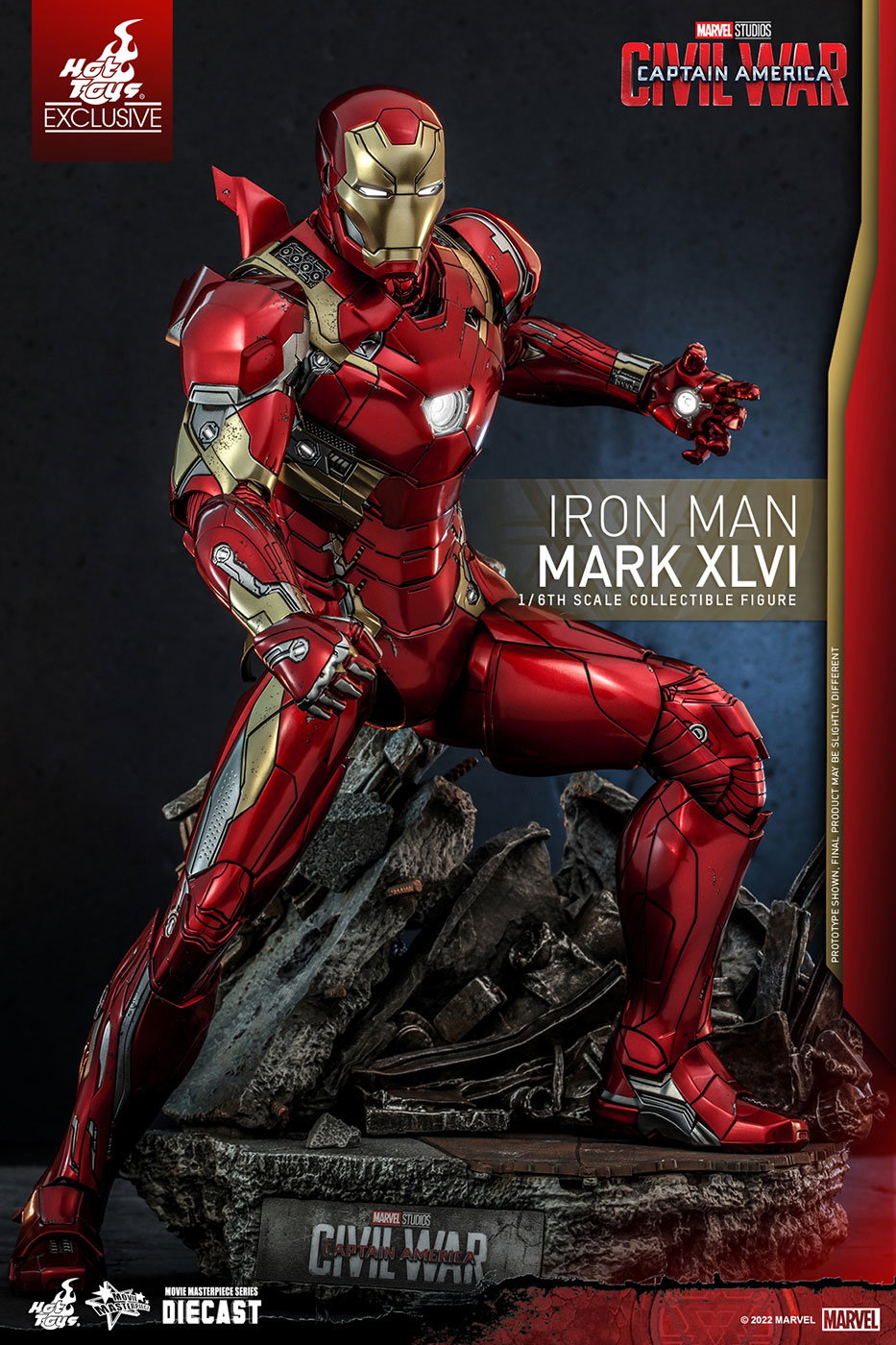 Captain America Civil War - Iron Man Mark 46 (Hot Toys Exclusive) image 5