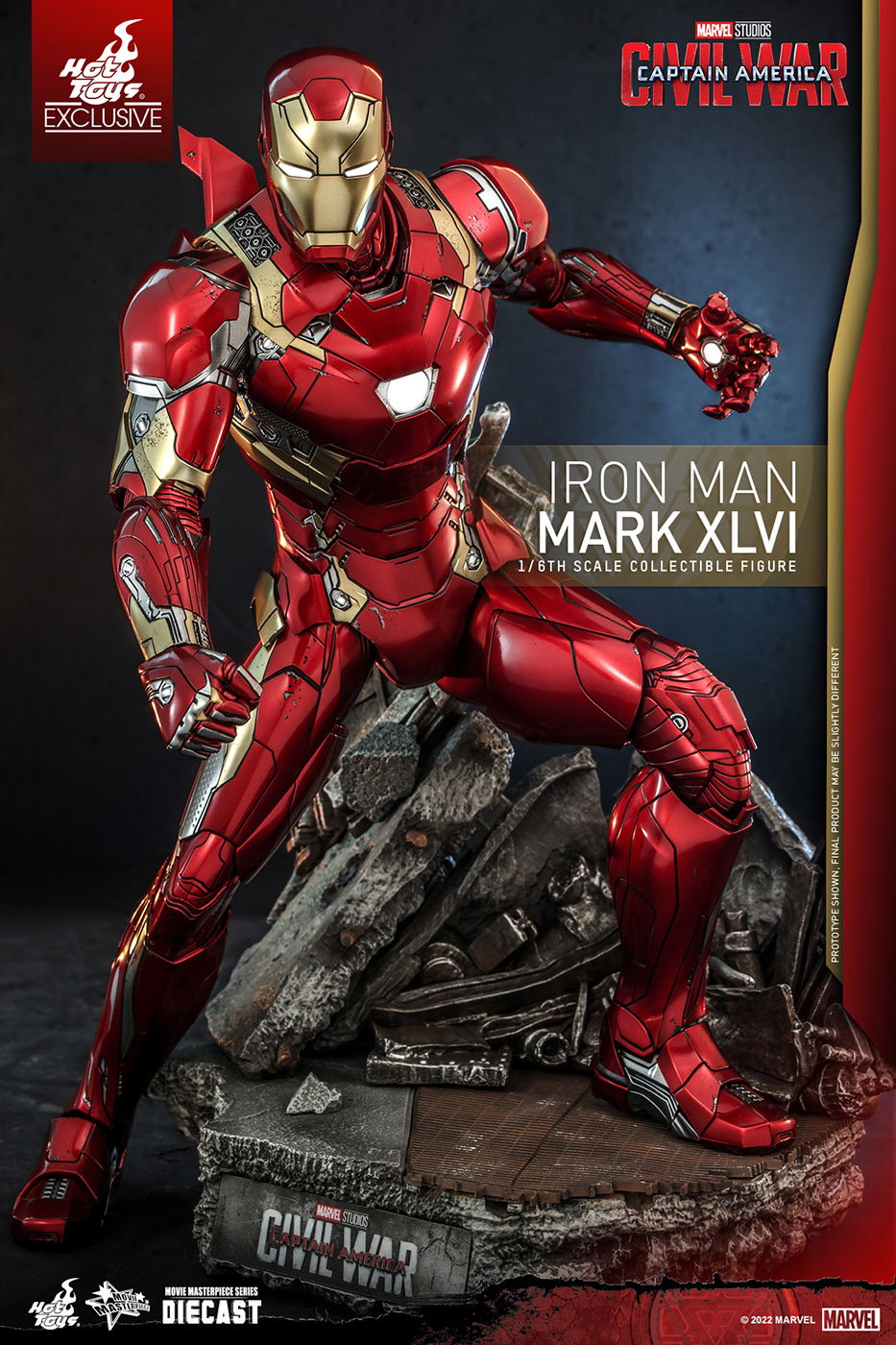 Captain America Civil War - Iron Man Mark 46 (Hot Toys Exclusive) image 6