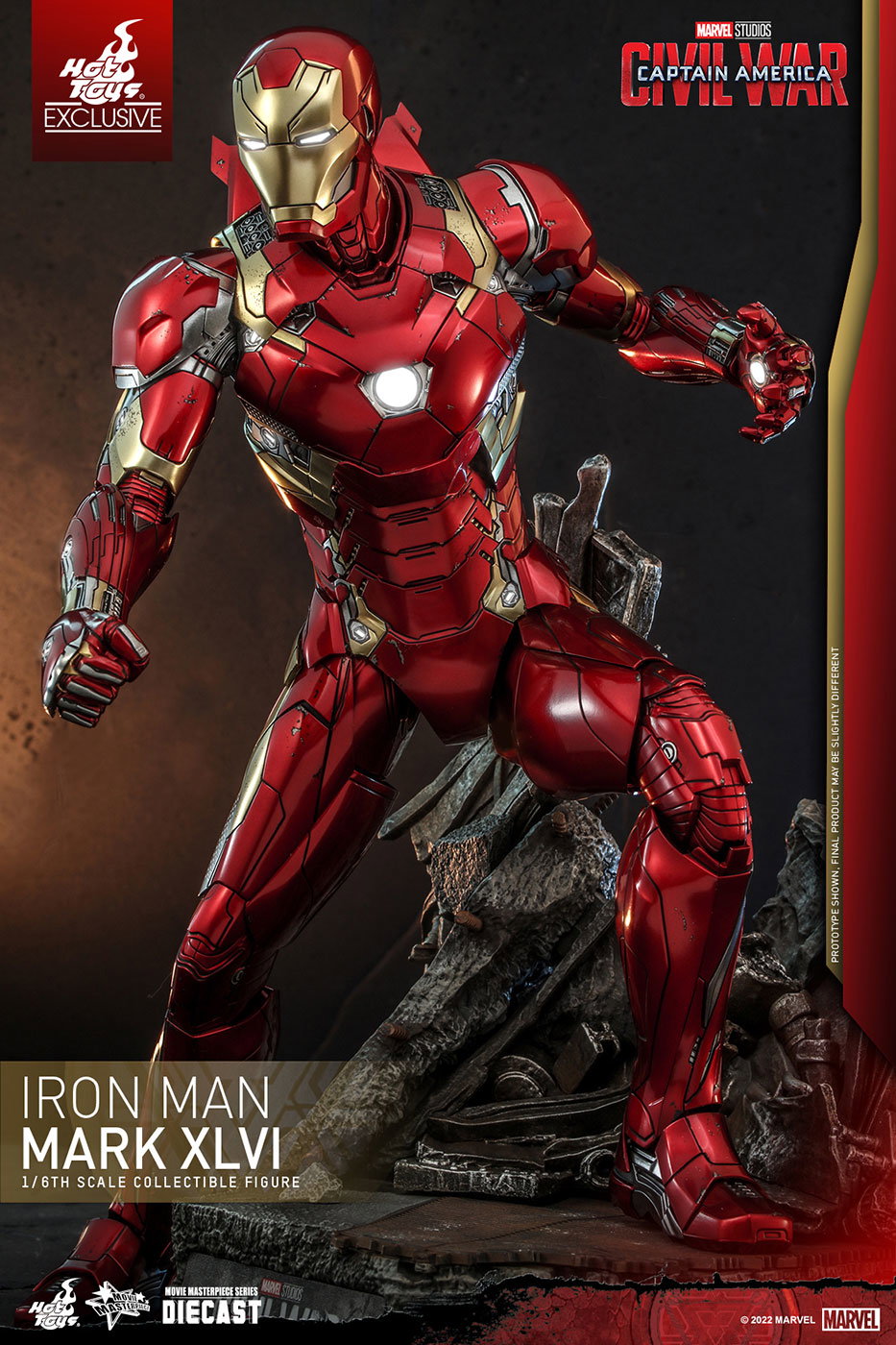Captain America Civil War - Iron Man Mark 46 (Hot Toys Exclusive) image 7