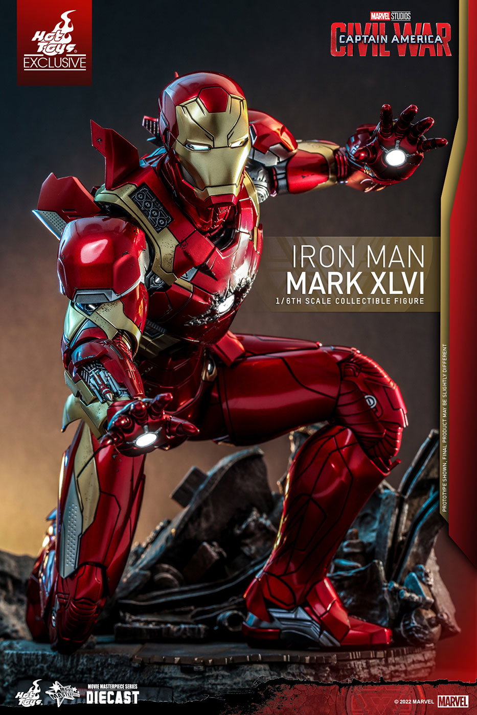 Captain America Civil War - Iron Man Mark 46 (Hot Toys Exclusive) image 8
