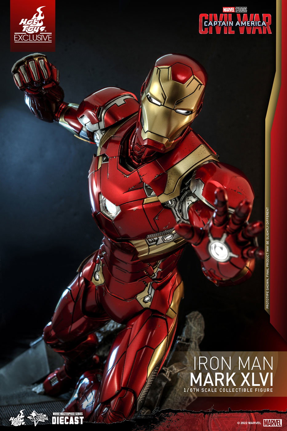 Captain America Civil War - Iron Man Mark 46 (Hot Toys Exclusive) image 9