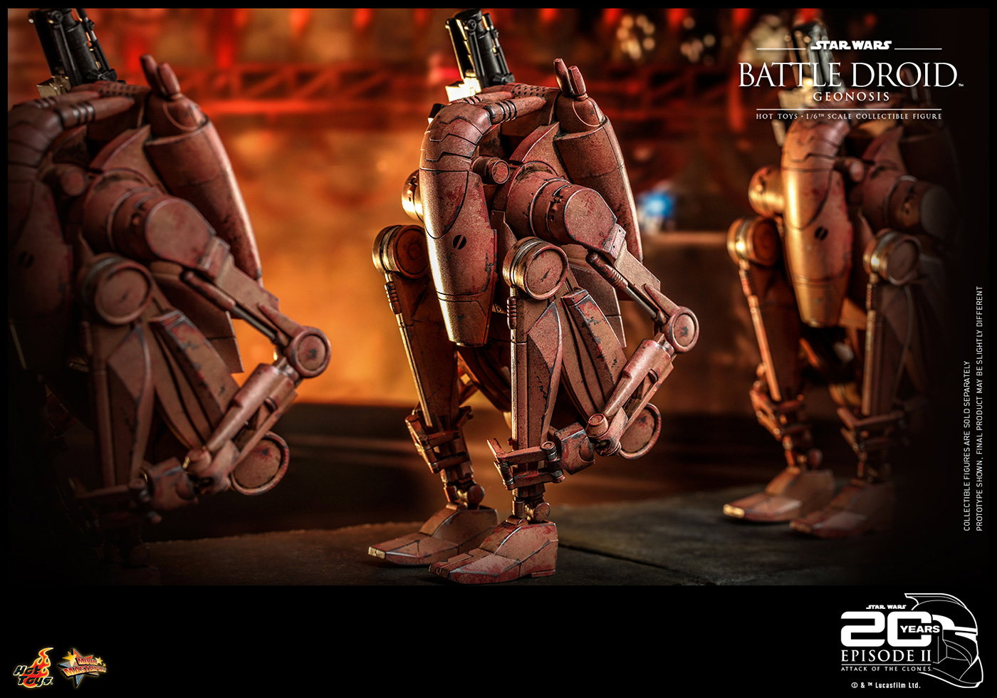 Star Wars / Episode II Attack of the Clones - Battle Droid (Geonosis) image 10