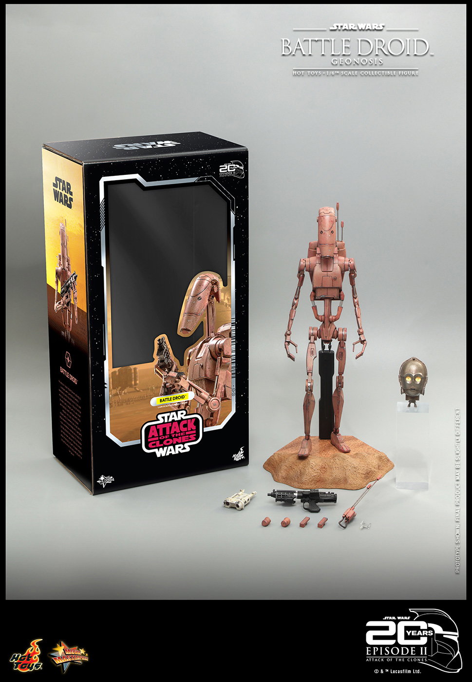Star Wars / Episode II Attack of the Clones - Battle Droid (Geonosis) image 2
