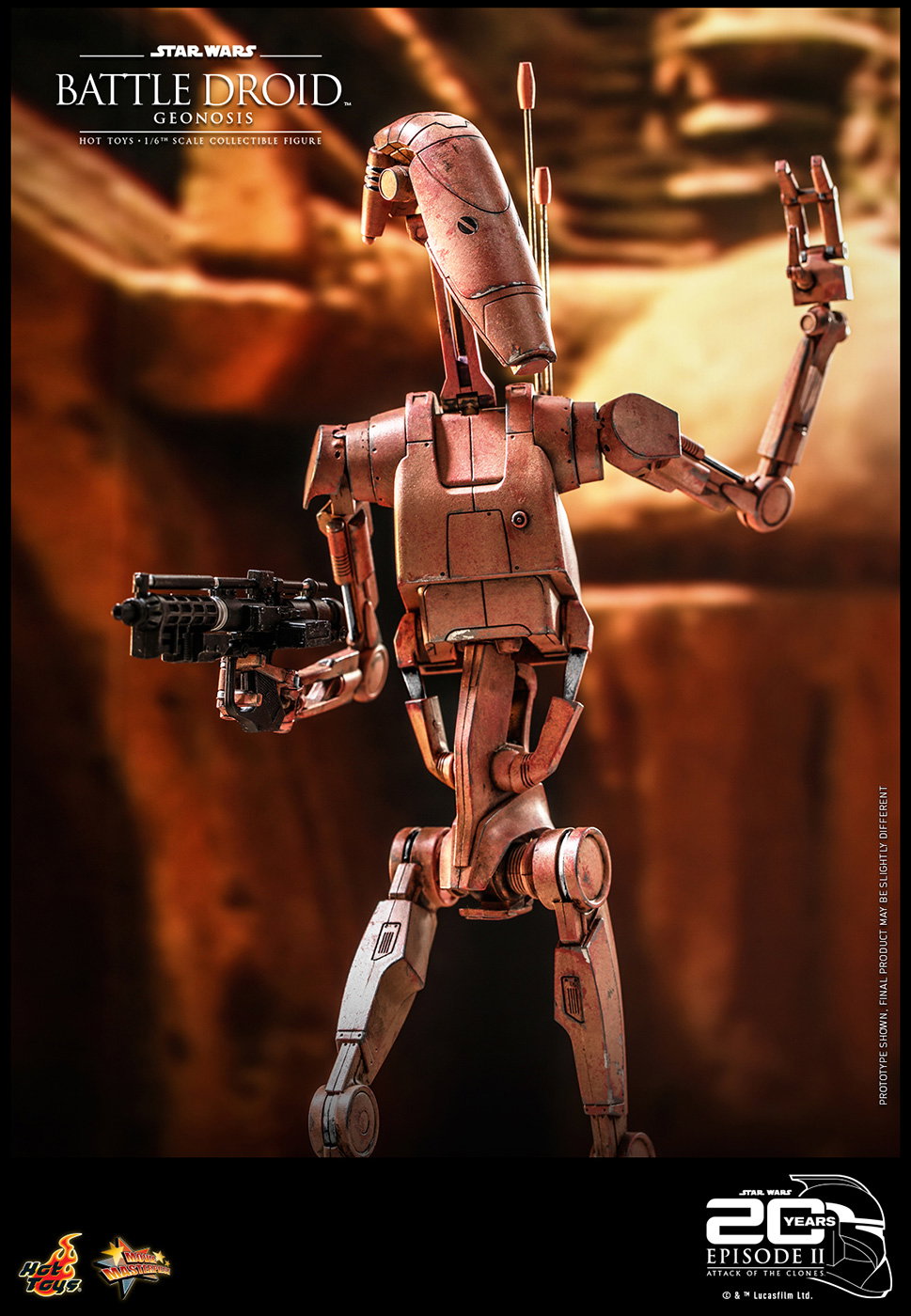 Star Wars / Episode II Attack of the Clones - Battle Droid (Geonosis) image 6