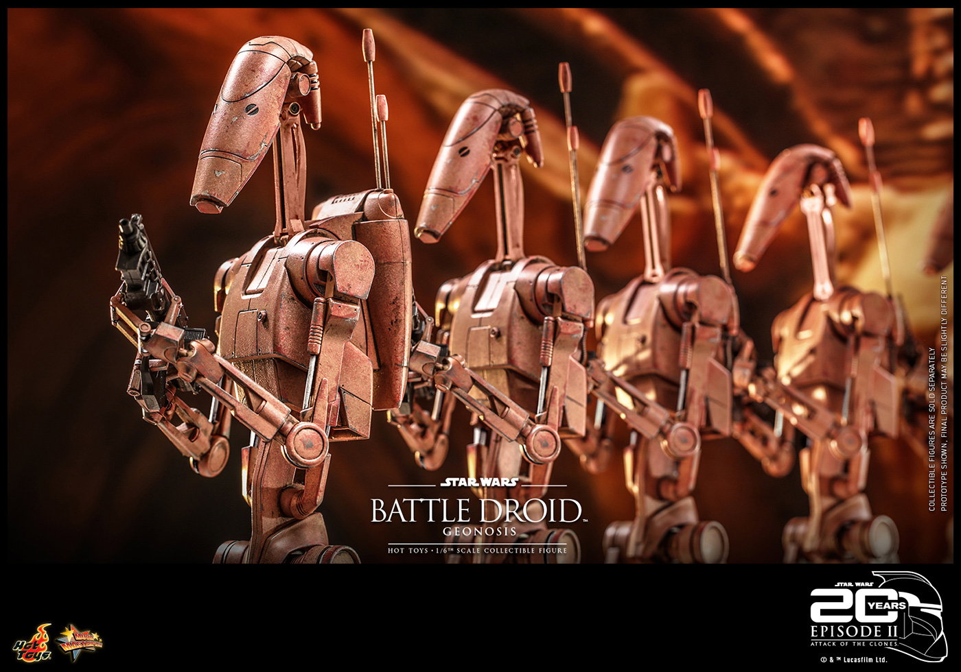 Star Wars / Episode II Attack of the Clones - Battle Droid (Geonosis) image 9