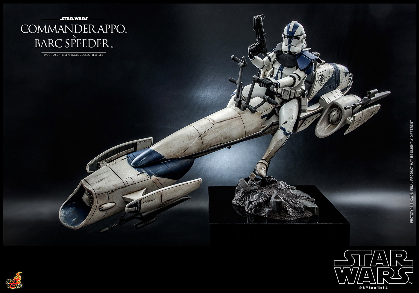 Star Wars: The Clone Wars - Commander Appo & BARC Speeder image 2