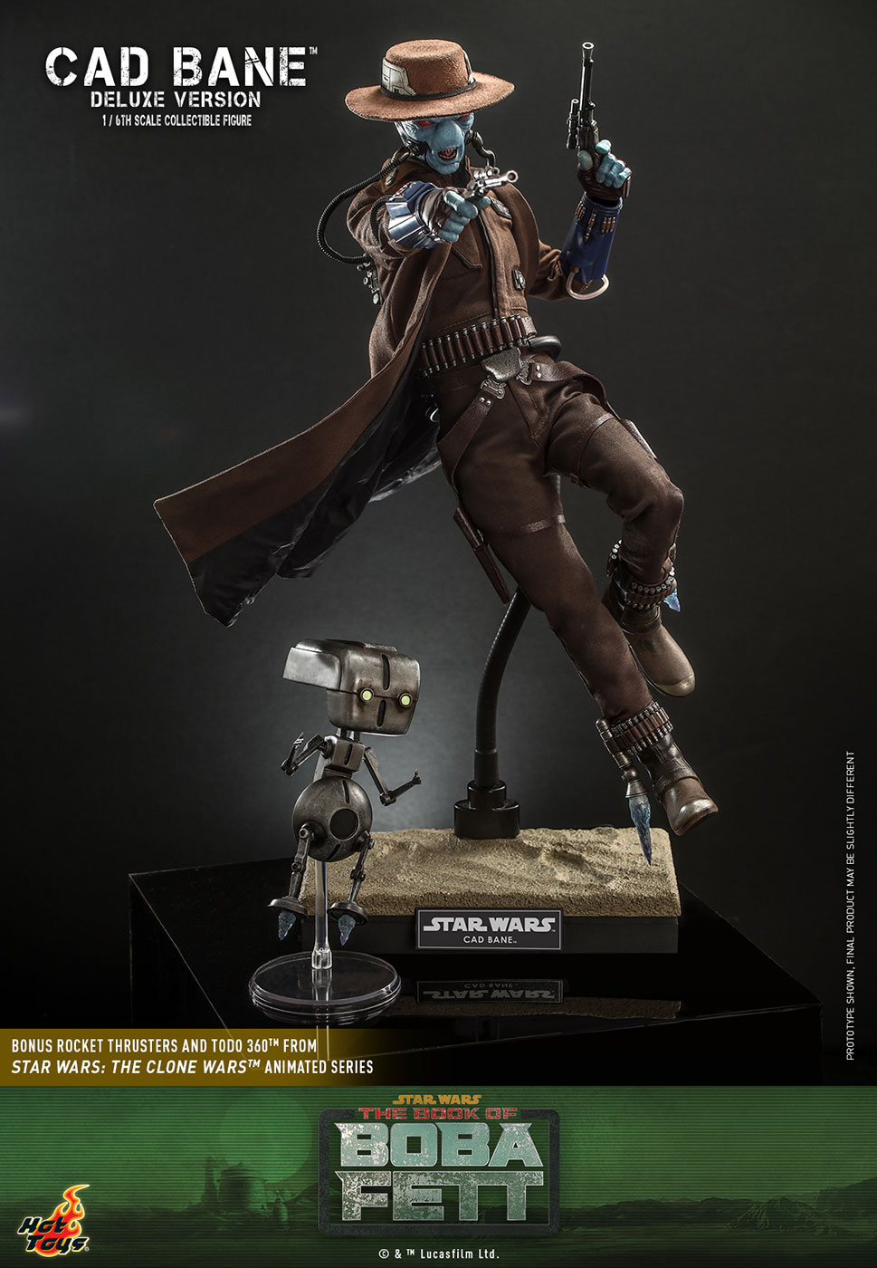 The Book of Boba Fett - Cad Bane [With Bonus Accessories] image 2