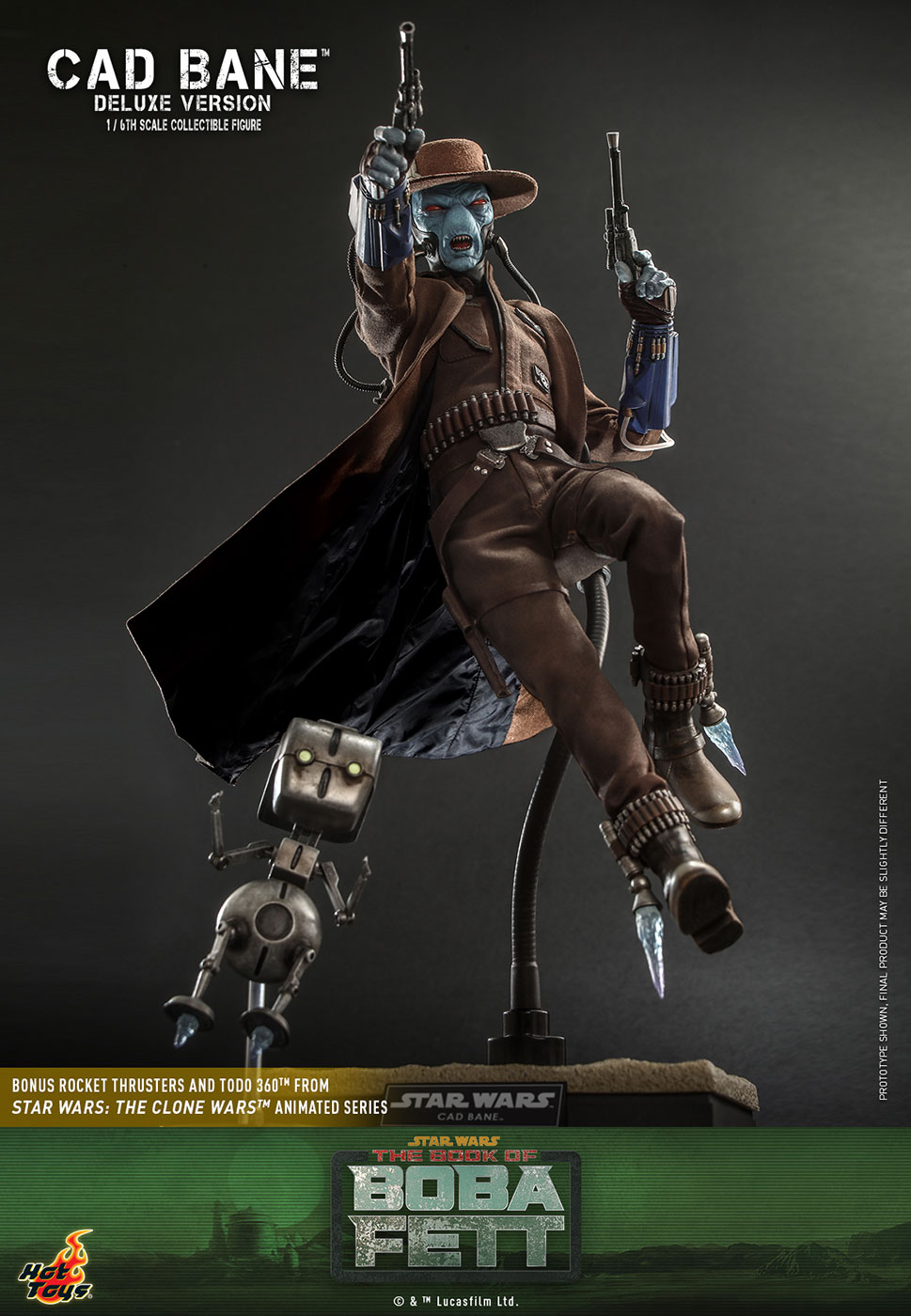 The Book of Boba Fett - Cad Bane [With Bonus Accessories] image 3