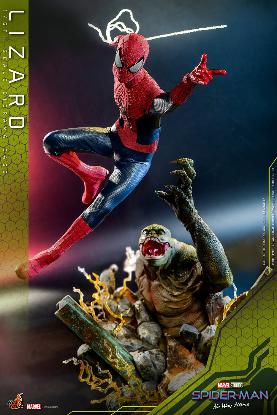 The Amazing Spider-Man 2 - The Amazing Spider-Man & Lizard (Diorama Base) Set image 3