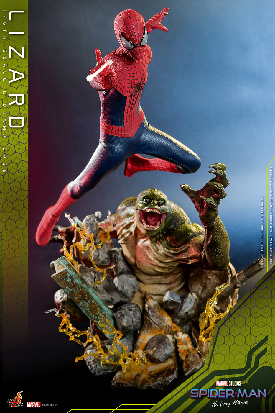 The Amazing Spider-Man 2 - The Amazing Spider-Man & Lizard (Diorama Base) Set image 4