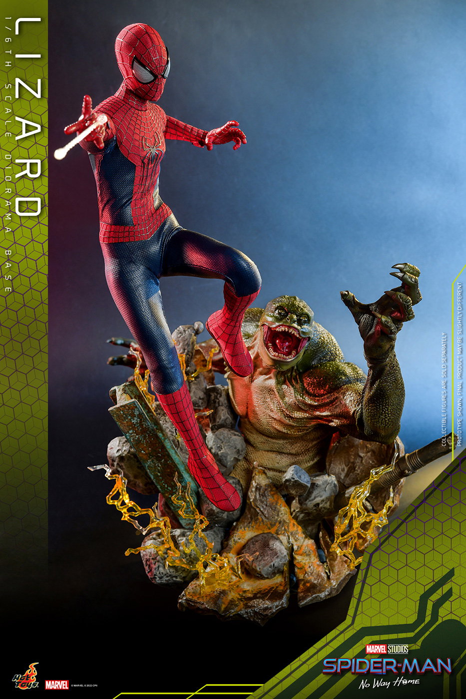 The Amazing Spider-Man 2 - The Amazing Spider-Man & Lizard (Diorama Base) Set image 5