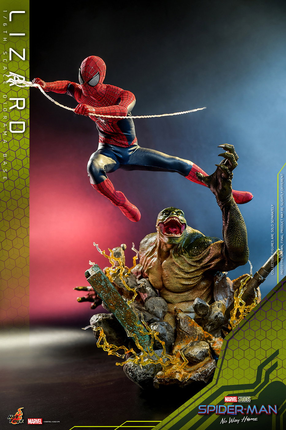 The Amazing Spider-Man 2 - The Amazing Spider-Man & Lizard (Diorama Base) Set image 6