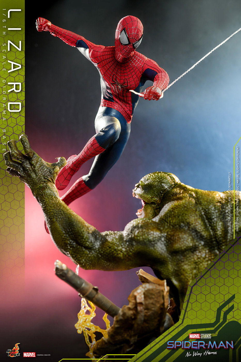 The Amazing Spider-Man 2 - The Amazing Spider-Man & Lizard (Diorama Base) Set image 7