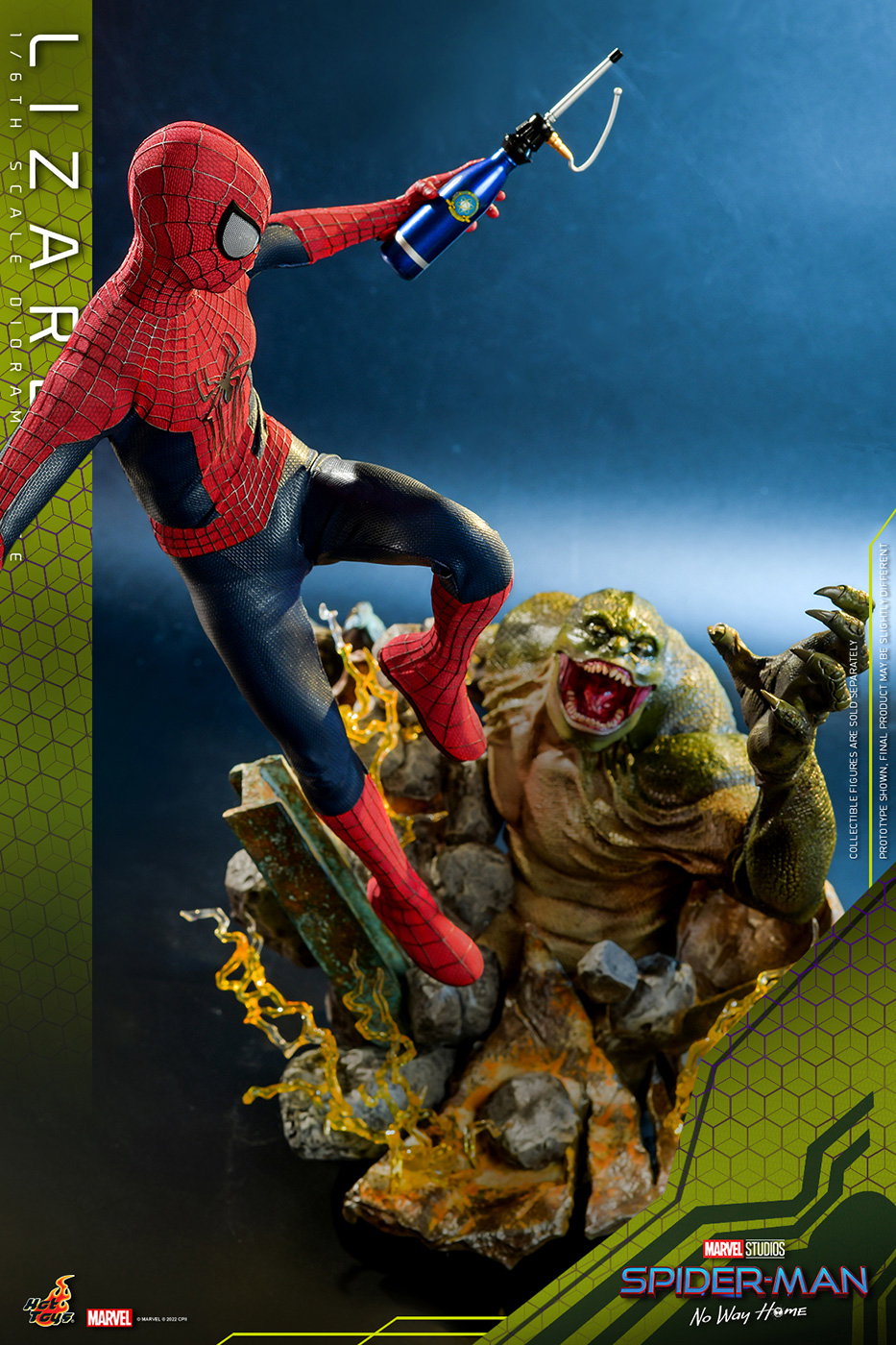The Amazing Spider-Man 2 - The Amazing Spider-Man & Lizard (Diorama Base) Set image 8