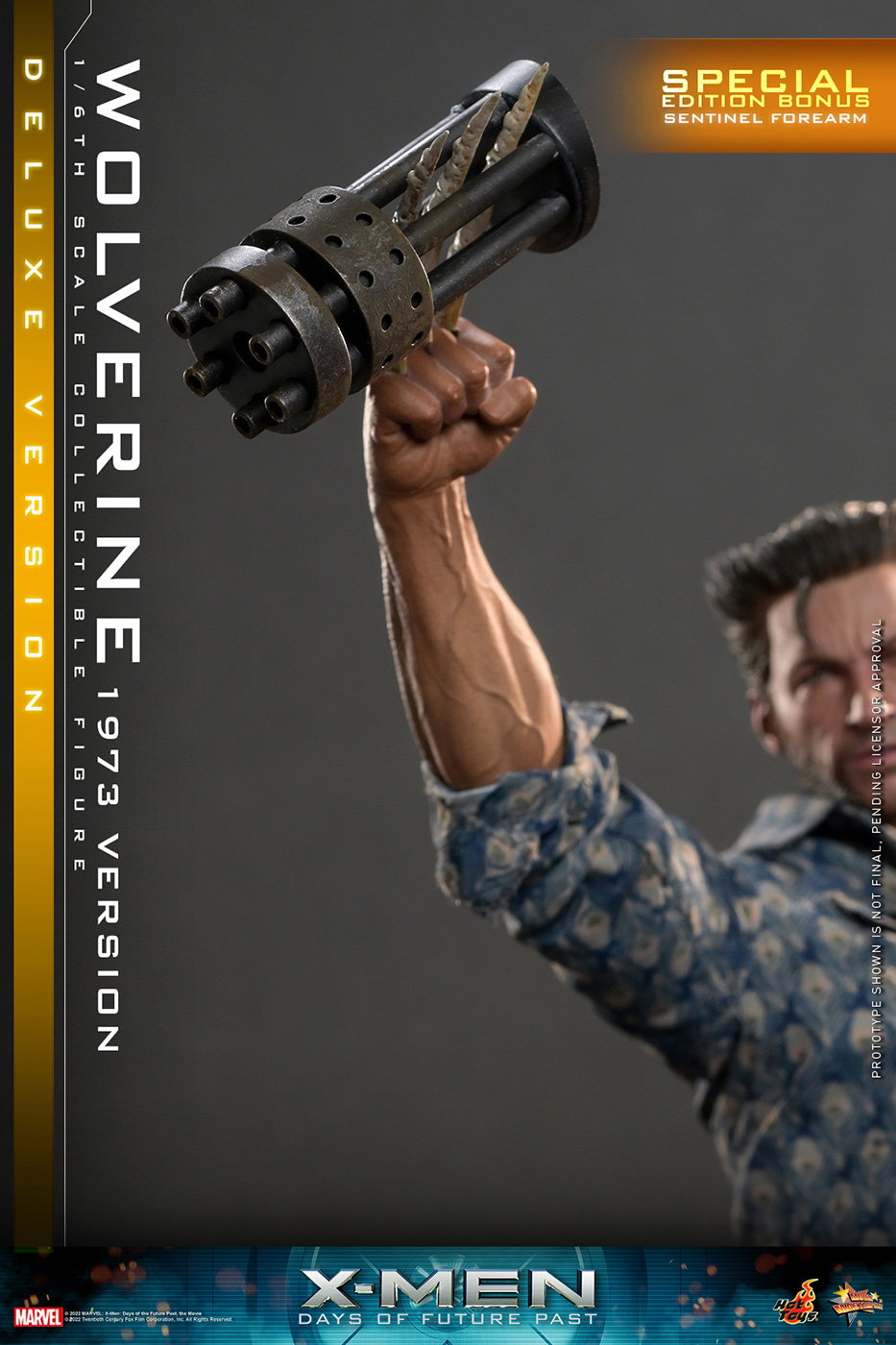 X-Men Days Of Future Past - Wolverine (1973 / Deluxe Version) [With Bonus Accessory] image 3