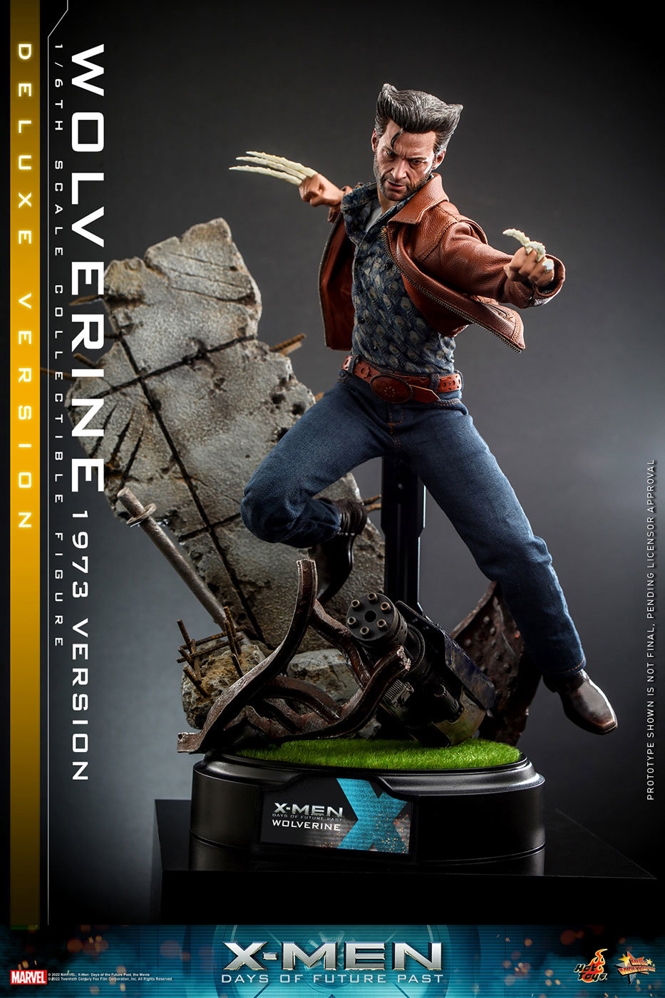 X-Men Days Of Future Past - Wolverine (1973 / Deluxe Version) [With Bonus Accessory] image 4