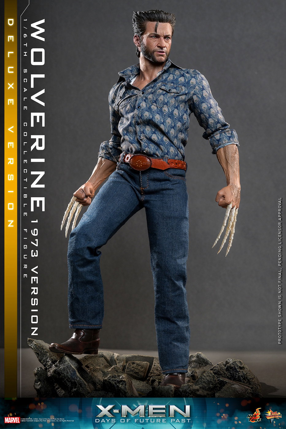 X-Men Days Of Future Past - Wolverine (1973 / Deluxe Version) [With Bonus Accessory] image 7