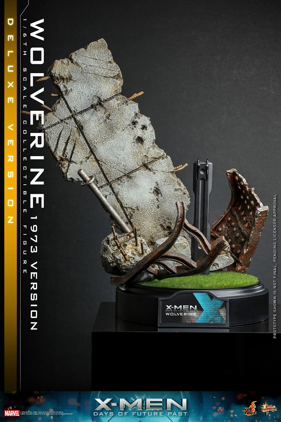 X-Men Days Of Future Past - Wolverine (1973 / Deluxe Version) [With Bonus Accessory] image 8