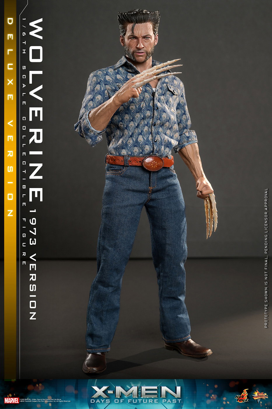 X-Men Days Of Future Past - Wolverine (1973 / Deluxe Version) [With Bonus Accessory] image 9