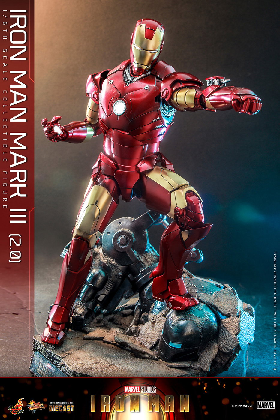 Iron Man - Mark 3 (Version 2.0)[With Bonus Accessory] image 5