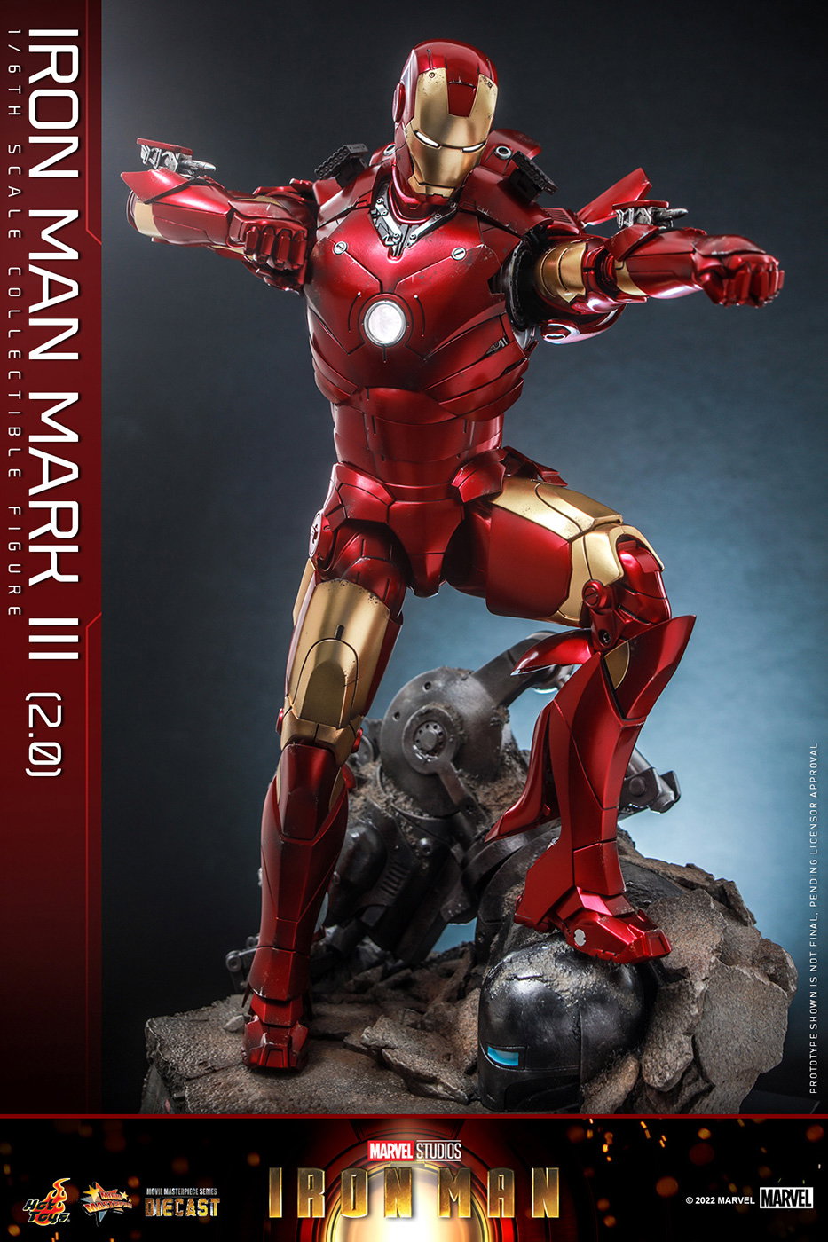 Iron Man - Mark 3 (Version 2.0)[With Bonus Accessory] image 6