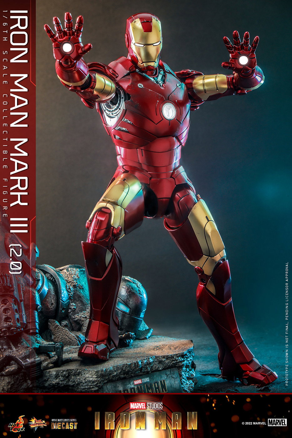Iron Man - Mark 3 (Version 2.0)[With Bonus Accessory] image 8