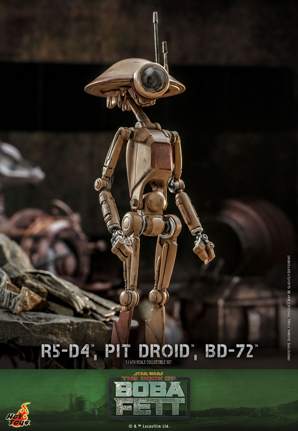 The Book of Boba Fett - R5-D4 & Pit Droid & BD-72 (Set of 3) image 9