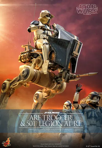 Star Wars: The Clone Wars - ARF Trooper & 501st Legion AT-RT