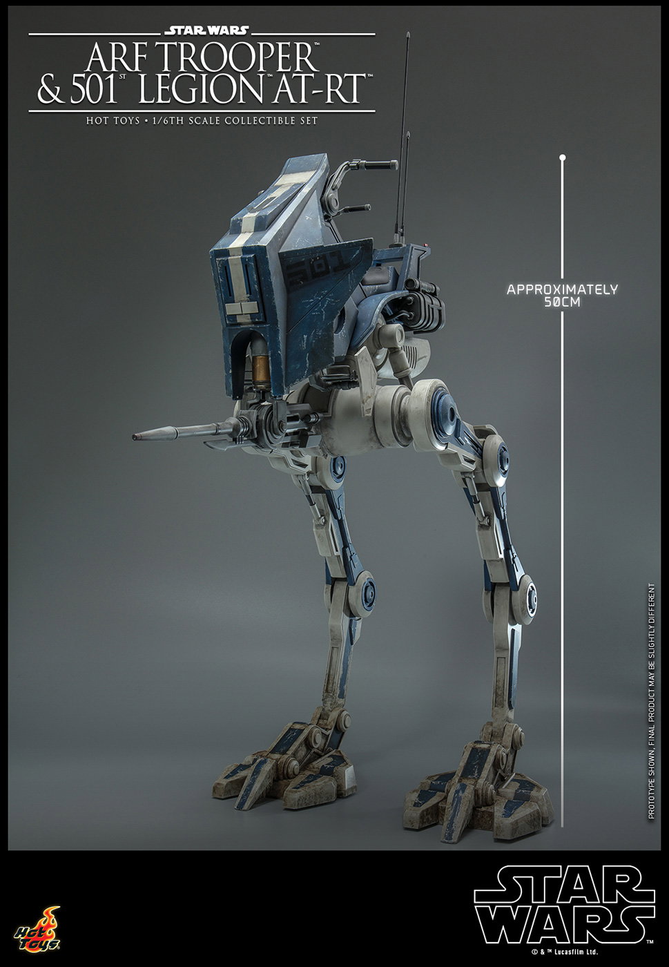 Star Wars: The Clone Wars - ARF Trooper & 501st Legion AT-RT image 9