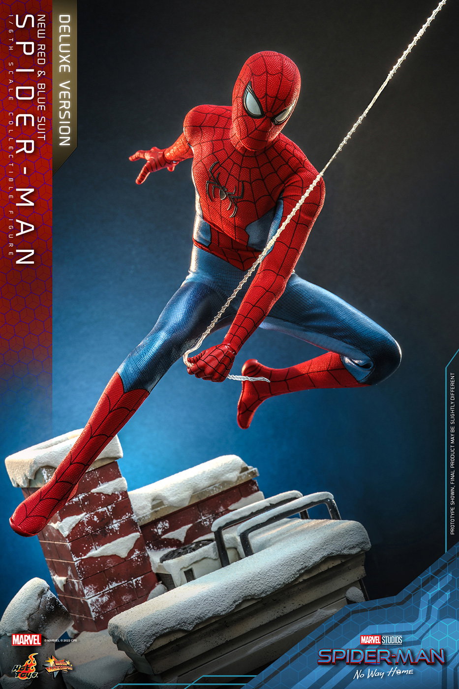 Spider-Man: No Way Home - Spider-Man (New Red & Blue Suit) [With Bonus Accessory] image 3