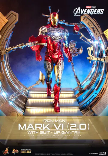 The Avengers - Iron Man Mark 6 (Version 2.0) [With Suit-Up Gantry]