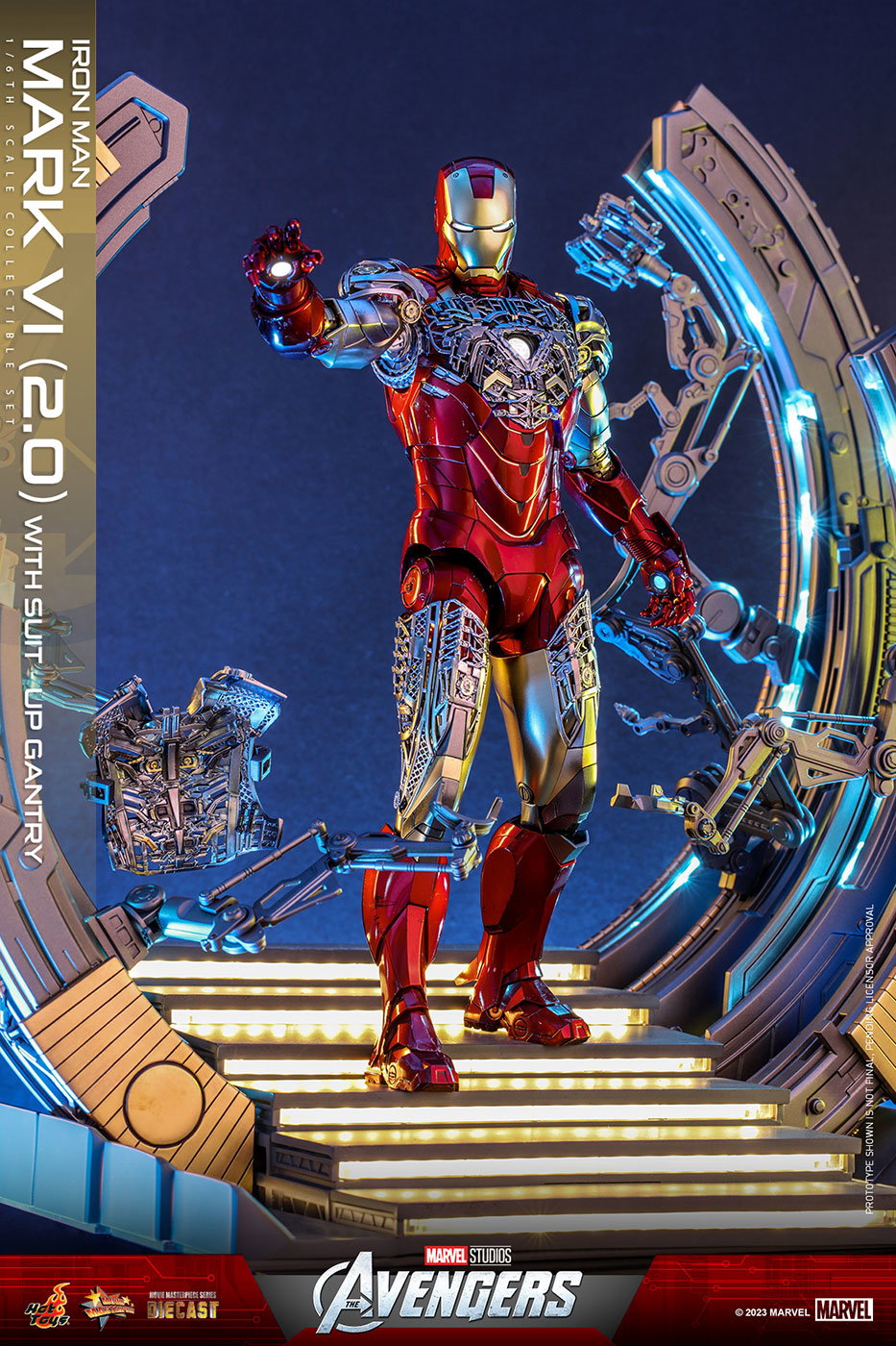 The Avengers - Iron Man Mark 6 (Version 2.0) [With Suit-Up Gantry] image 10