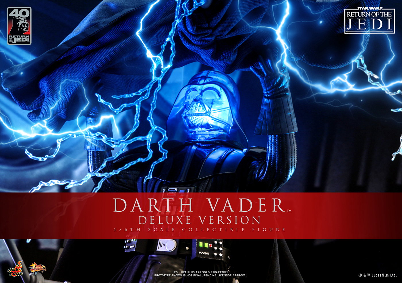 Star Wars / Episode VI Return Of The Jedi - Darth Vader [With Bonus Accessories] image 3
