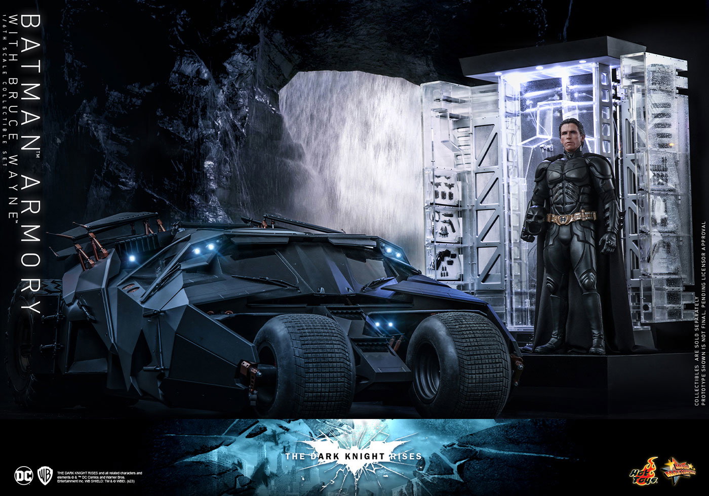 The Dark Knight Rises - Batman Armory with Bruce Wayne image 3