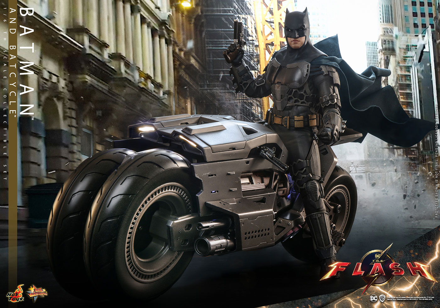 The Flash - Batman & Batcycle image 3