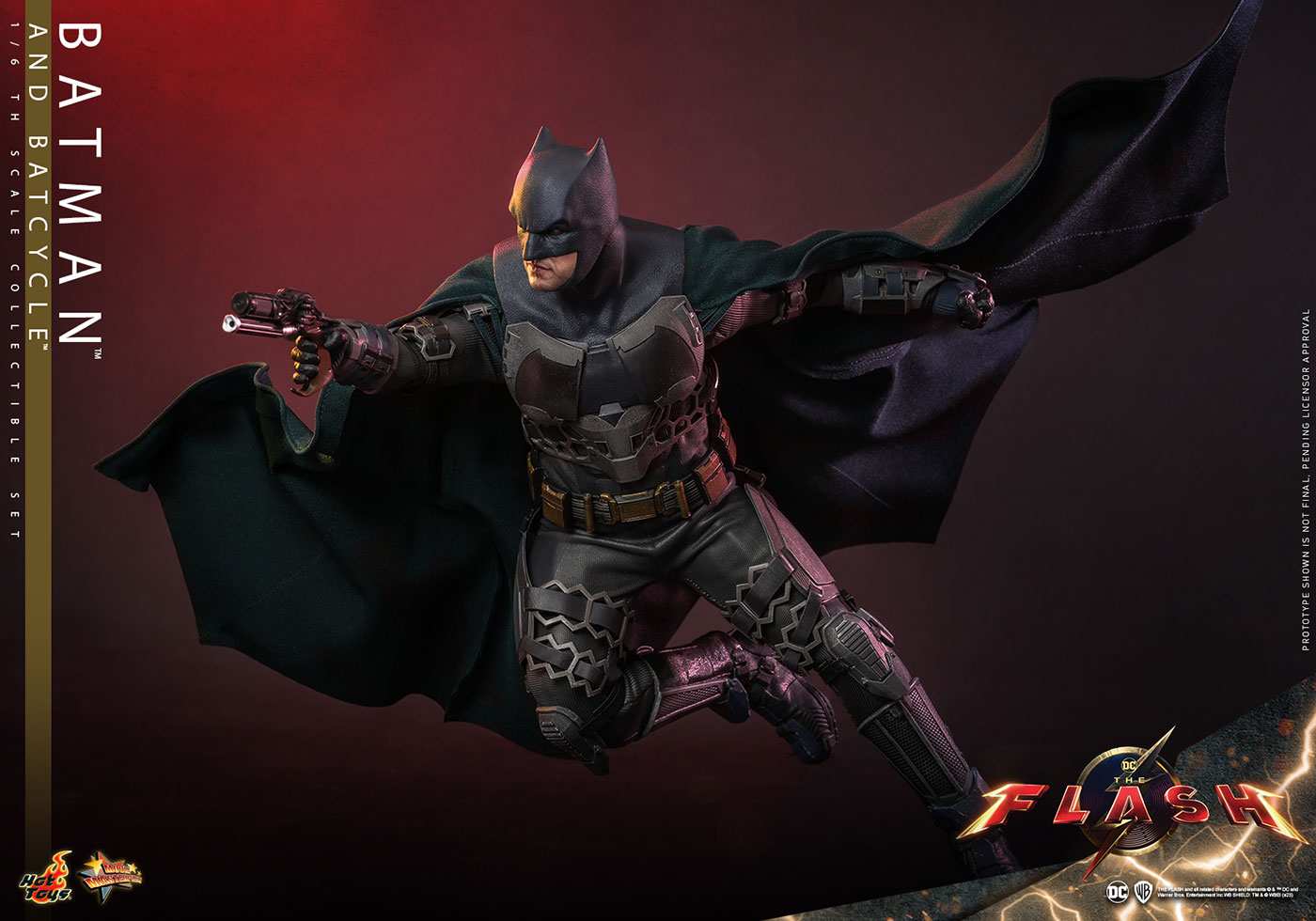The Flash - Batman & Batcycle image 7