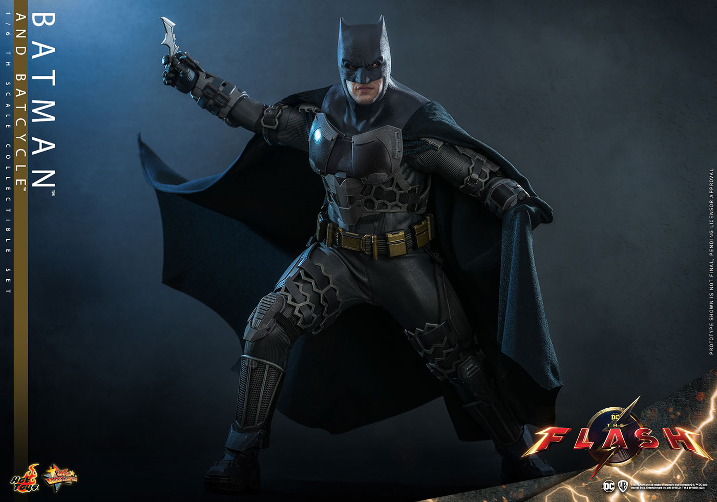 The Flash - Batman & Batcycle image 9