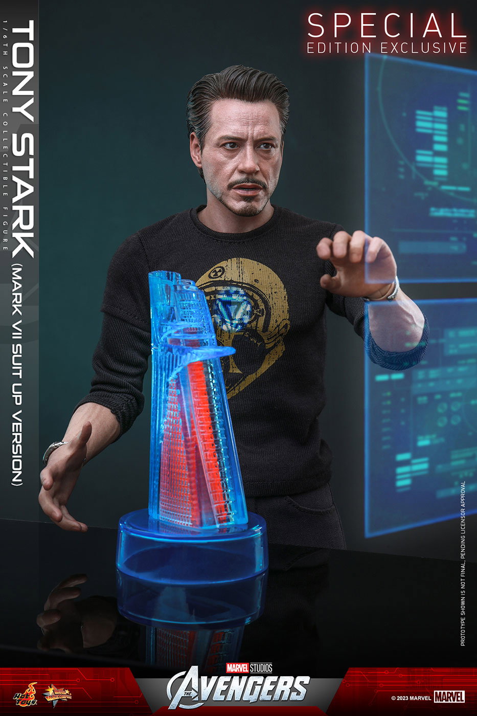 Avengers - Tony Stark (Mark 7 Suit Up Version) [With Bonus Accessory] image 3