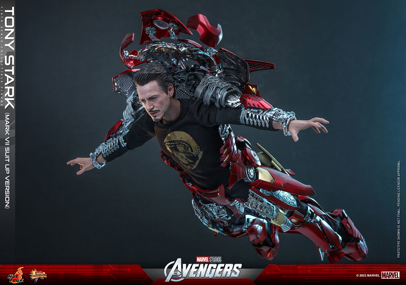 Avengers - Tony Stark (Mark 7 Suit Up Version) [With Bonus Accessory] image 6