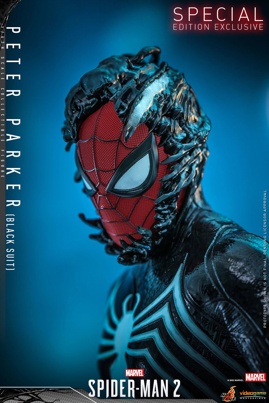 Marvel's Spider-Man 2 - Peter Parker (Black Suit) [With Bonus Accessory] image 2