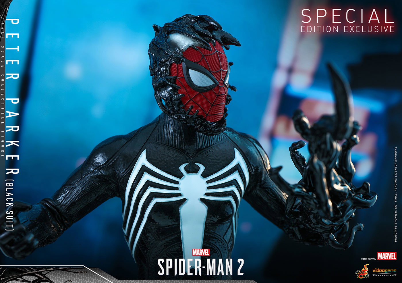 Marvel's Spider-Man 2 - Peter Parker (Black Suit) [With Bonus Accessory] image 3
