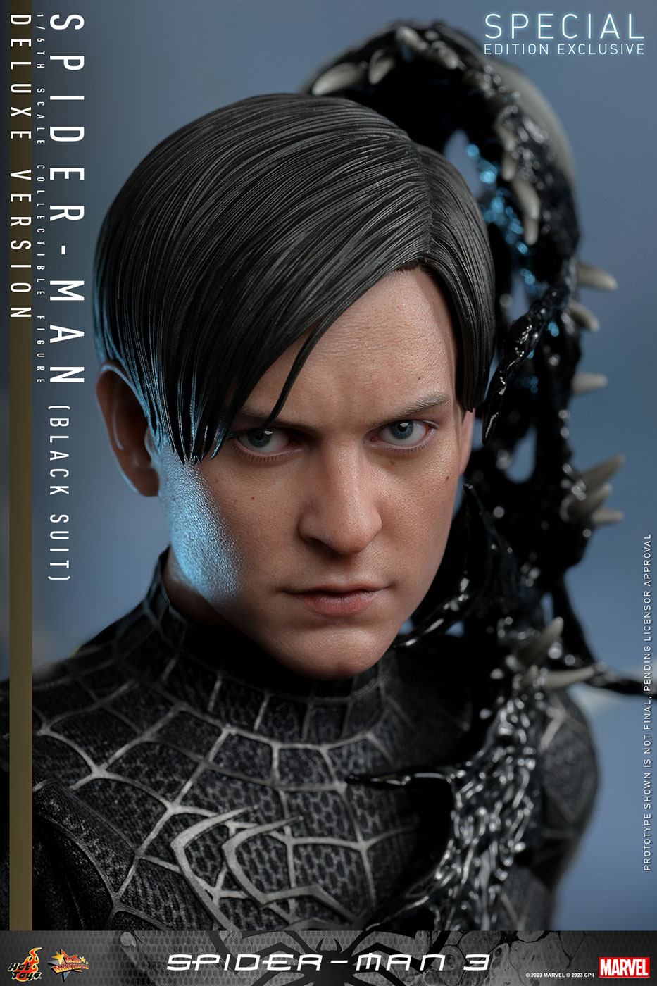 Spider-Man 3 - Spider-Man (Black Suit / Deluxe Version) [With Bonus Accessory] image 3