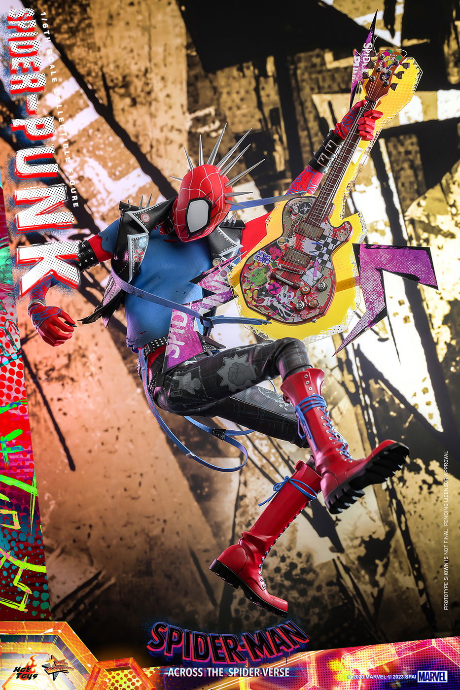 Spider-Man: Across the Spider-Verse - Spider-Punk [With Bonus Accessories] image 6
