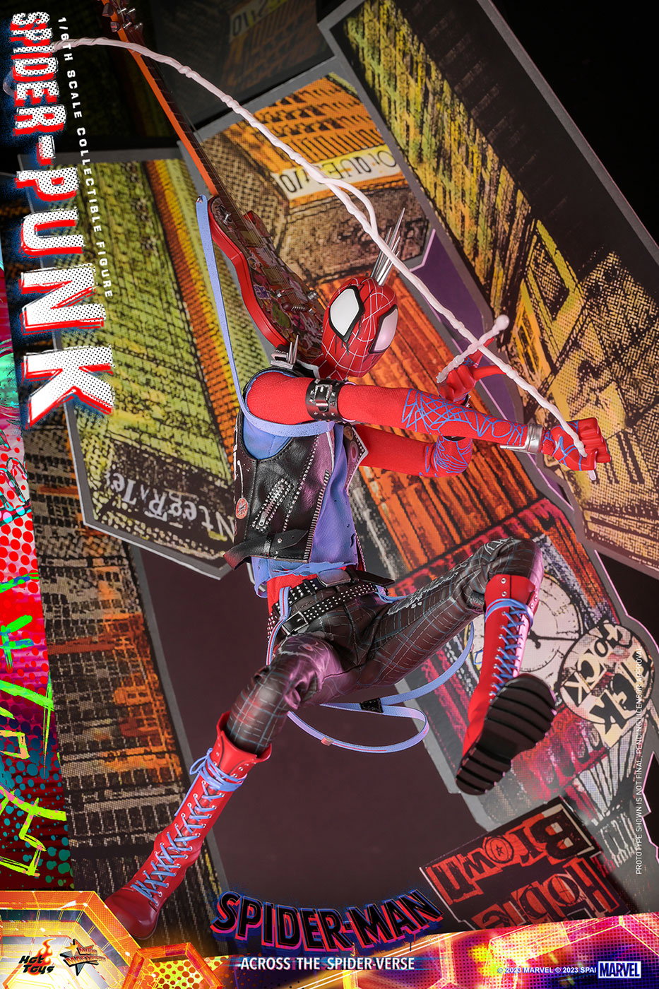 Spider-Man: Across the Spider-Verse - Spider-Punk [With Bonus Accessories] image 8