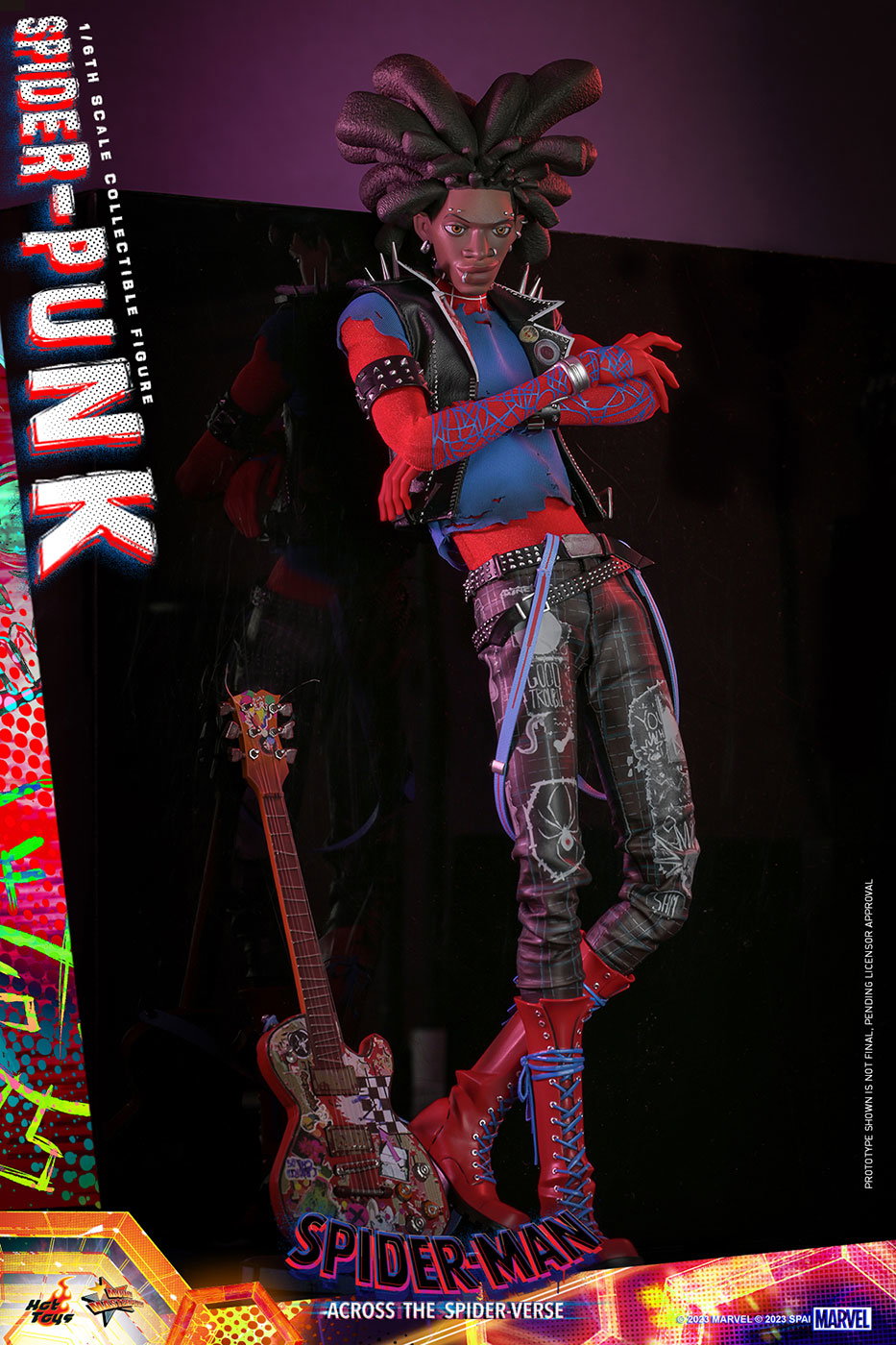 Spider-Man: Across the Spider-Verse - Spider-Punk [With Bonus Accessories] image 9