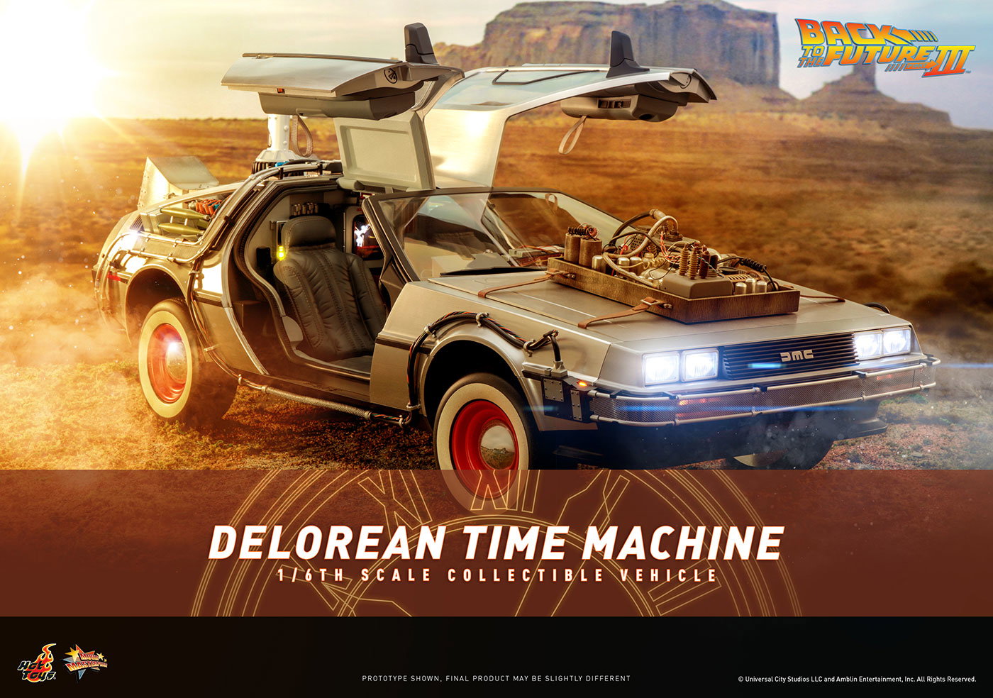 Back to the Future Part III - DeLorean Time Machine image 1