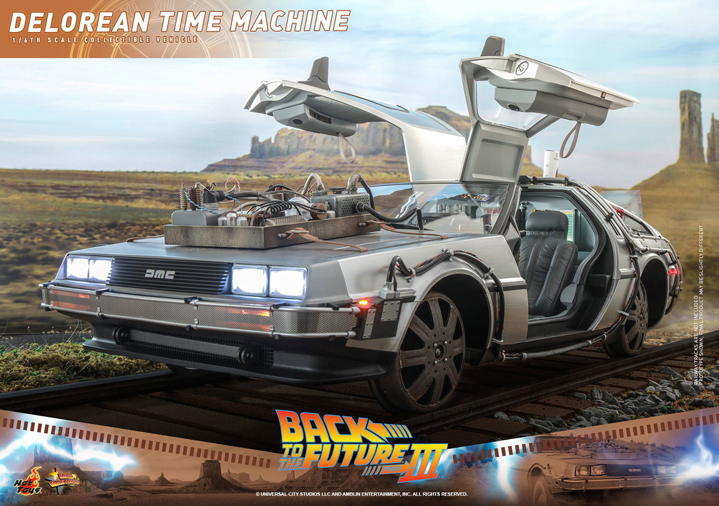 Back to the Future Part III - DeLorean Time Machine image 10